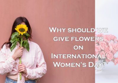 International women's day flowers