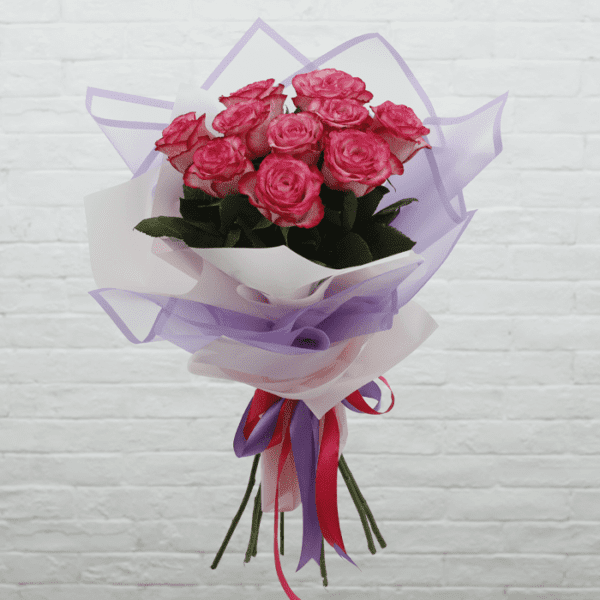 Bunch of Pink Rose bouquet