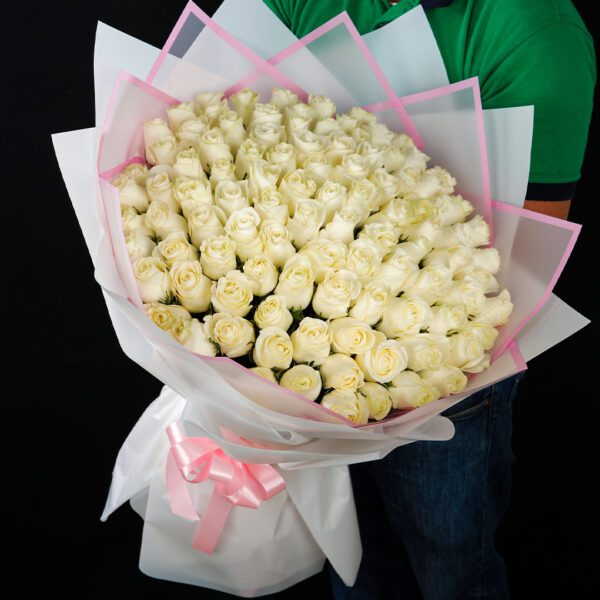 Pure Innocence bouquet by Black Tulip Flowers