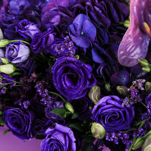 Violets are Blue bouquet by Black Tulip Flowers