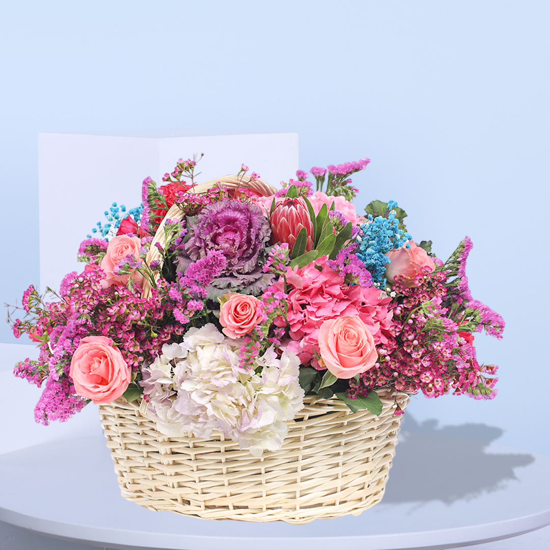 EID Basket Arrangements Qatar | Best Eid Flower Gift | BTF