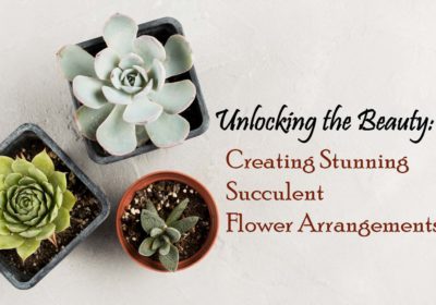 succulent flower arrangement