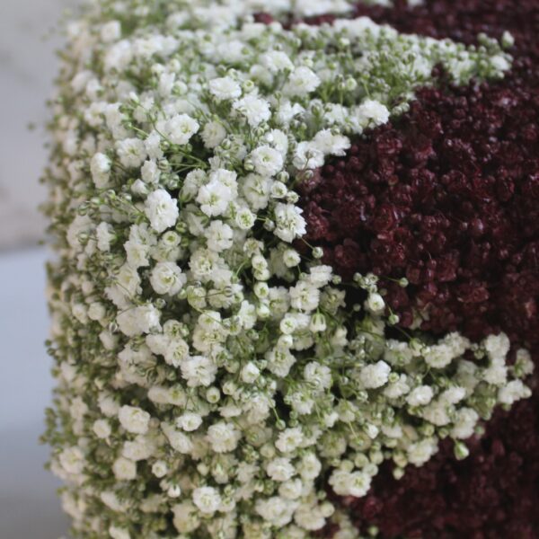 Qatar National Flag flowers arrangement