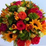 Mix Multicolor Vase Arrangement2