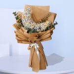 gypo half moon bouquet