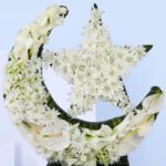 half moon arrangement white3