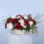 Classic Floral Basket