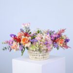 Pastel Flower Basket